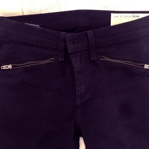 Rag and Bone Skinny Zip pocket pants